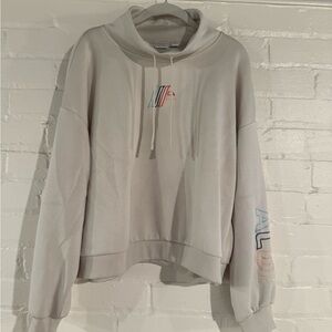 Women's Cream Hoodie Sweater
